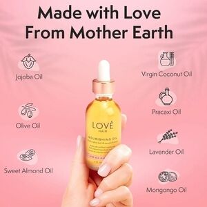 LOVE Hair Nourishing Hair Oil NIB